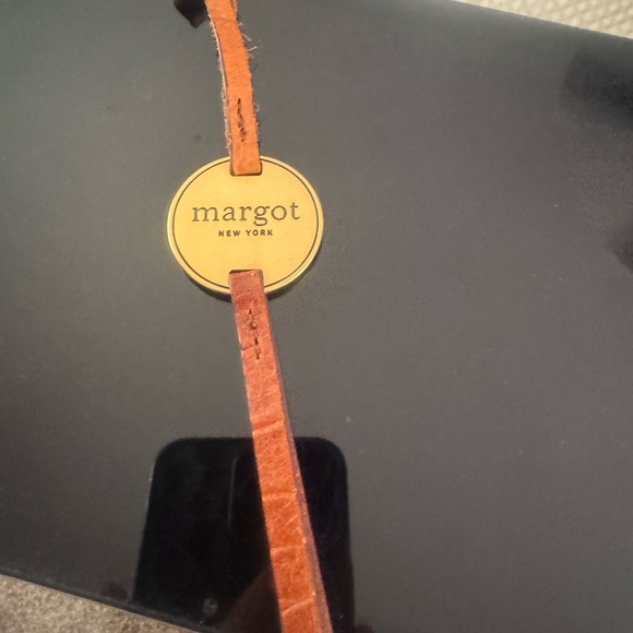 Margot Gold Charm with Brown Leather Strap - Picture 5 of 9
